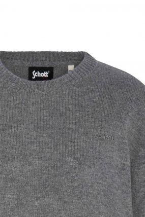 Pull SCHOTT PLLANCE1 Heather Grey