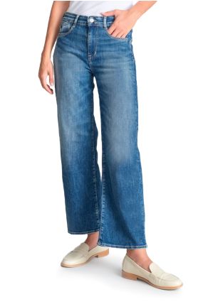 Jean LE TEMPS DES CERISES PULP WIDE LEG Bleu N°3