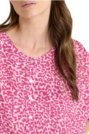 Blouse LE TEMPS DES CERISES MAMBO Leo Pink