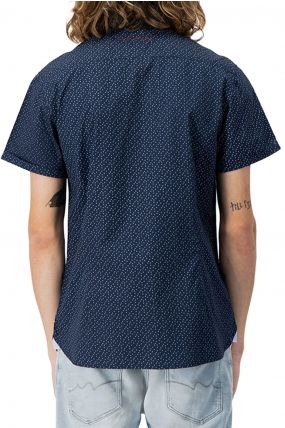 Chemise TEDDY SMITH CUT Navy Print