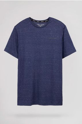 T-shirt TEDDY SMITH T-NARK CHINE MC Dark Navy 