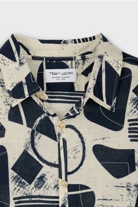 Chemise TEDDY SMITH ALBERTO Cream