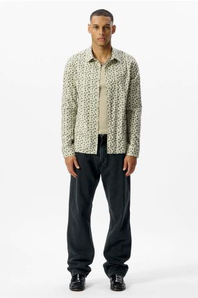 Chemise TEDDY SMITH CARTON ML Stret Cream Floral