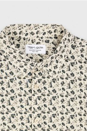 Chemise TEDDY SMITH CARTON ML Stret Cream Floral