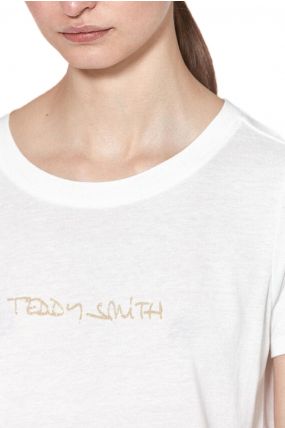 Tee-shirt TEDDY SMITH TICIA Middle White
