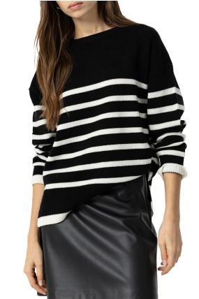 Pull rayé TIFFOSI IRIA Noir