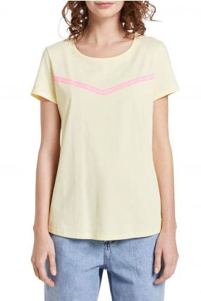 Tee Shirt TOM TAILOR LARISSA Yellow