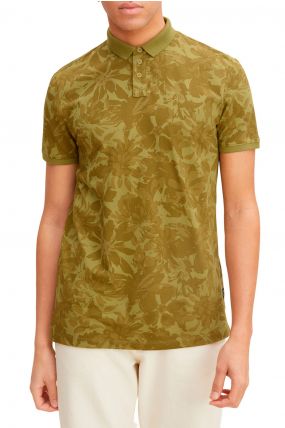 Polo TOM TAILOR Olive Floral