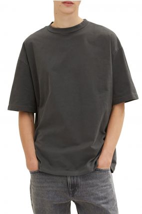 Tee Shirt TOM TAILOR OVERSIZED Black