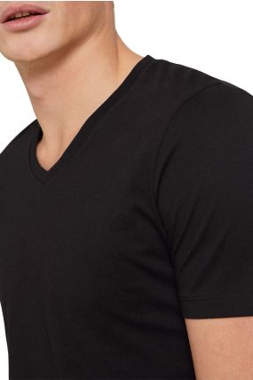 Tee Shirt TOM TAILOR SLIM FIT Black