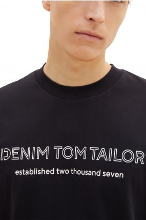 Tee Shirt TOM TAILOR DENIM Black