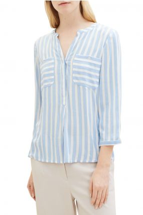 Chemise TOM TAILOR Blue Stripe 