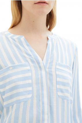 Chemise TOM TAILOR Blue Stripe 