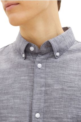 Chemise TOM TAILOR Grey Chambray