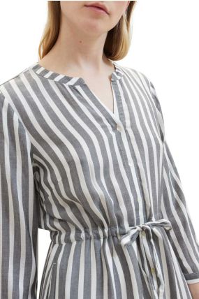 Robe TOM TAILOR Offwhite Stripe 