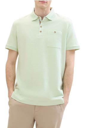 Polo TOM TAILOR POCKET Sea Green