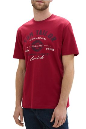 Tee shirt TOM TAILOR Deep Red