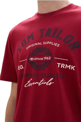 Tee shirt TOM TAILOR Deep Red