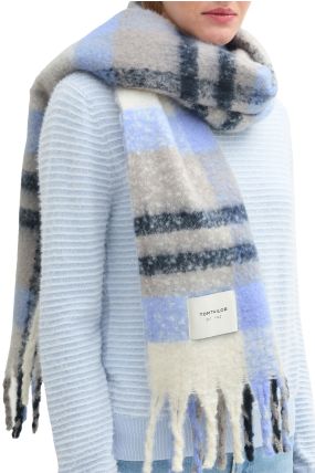 Echarpe TOM TAILOR Blue Check