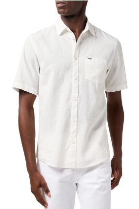 Chemise WRANGLER ONE POCKET White