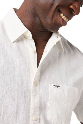 Chemise WRANGLER ONE POCKET White