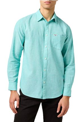 Chemise WRANGLER POCKET LINEN Latigo Bay