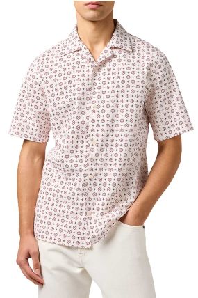 Chemise WRANGLER RESORT White Geo