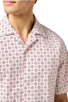 Chemise WRANGLER RESORT White Geo