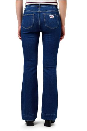 Jean WRANGLER FLARE Dark Wash