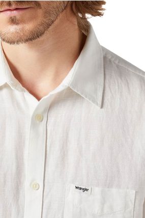 Chemise WRANGLER LIN In Blanc