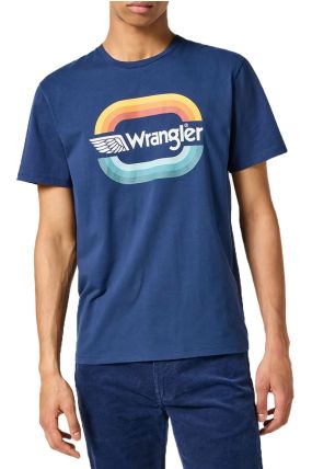 T-shirt WRANGLER GRAPHIC Navy 