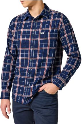 Chemise WRANGLER POCKET Red Indigo