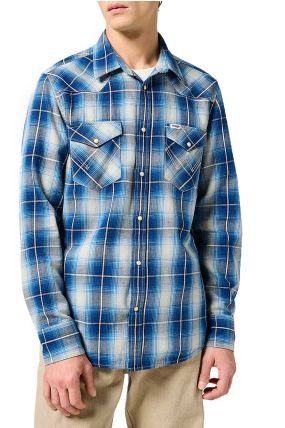 Chemise WRANGLER PKT Buffalo Indigo