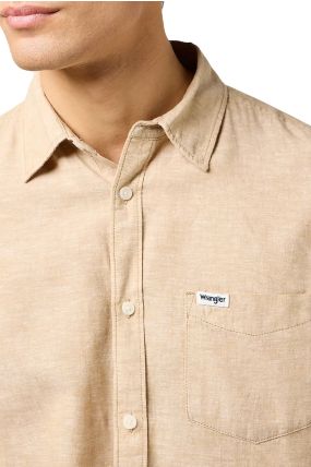Chemise WRANGLER WESTERN Timberwolf