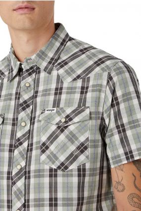 Chemise WRANGLER WESTERN Black