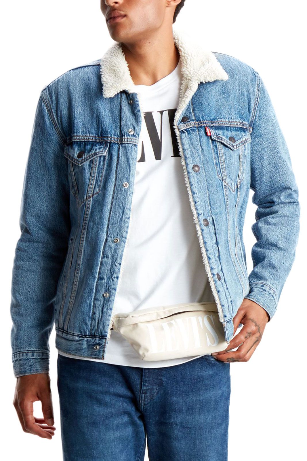 Veste LEVIS SHERPA TRUCKER Firewood 