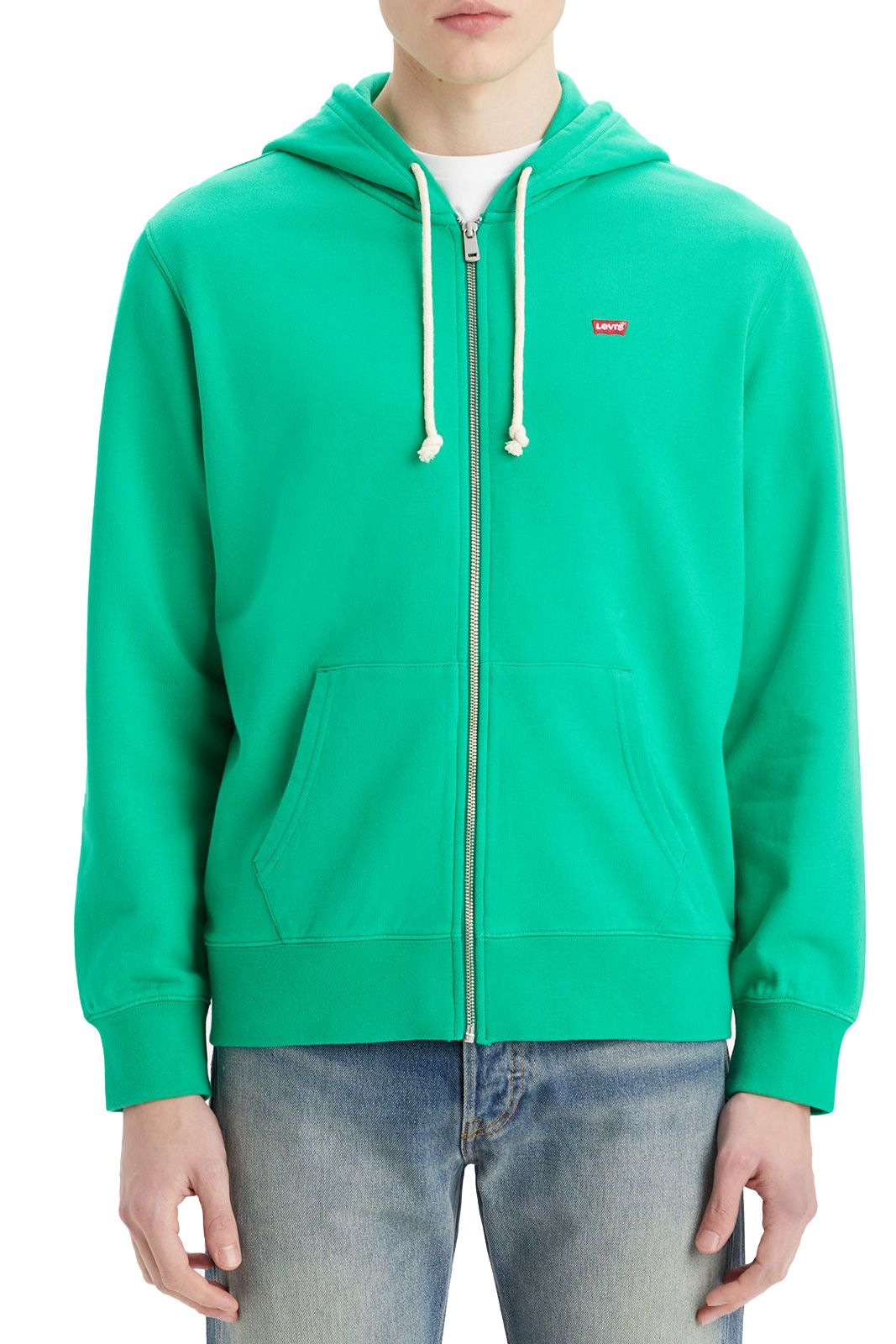 Sweat Levis New Original Vert pour Homme