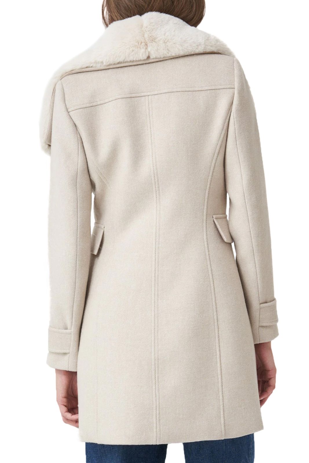 manteau salsa femme beige