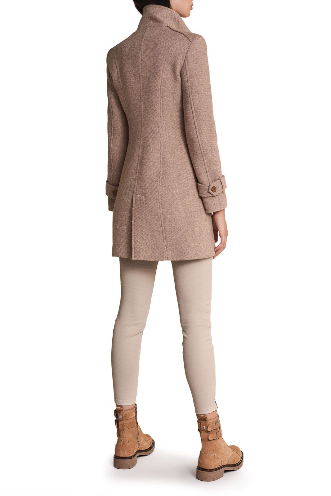 manteau salsa femme beige