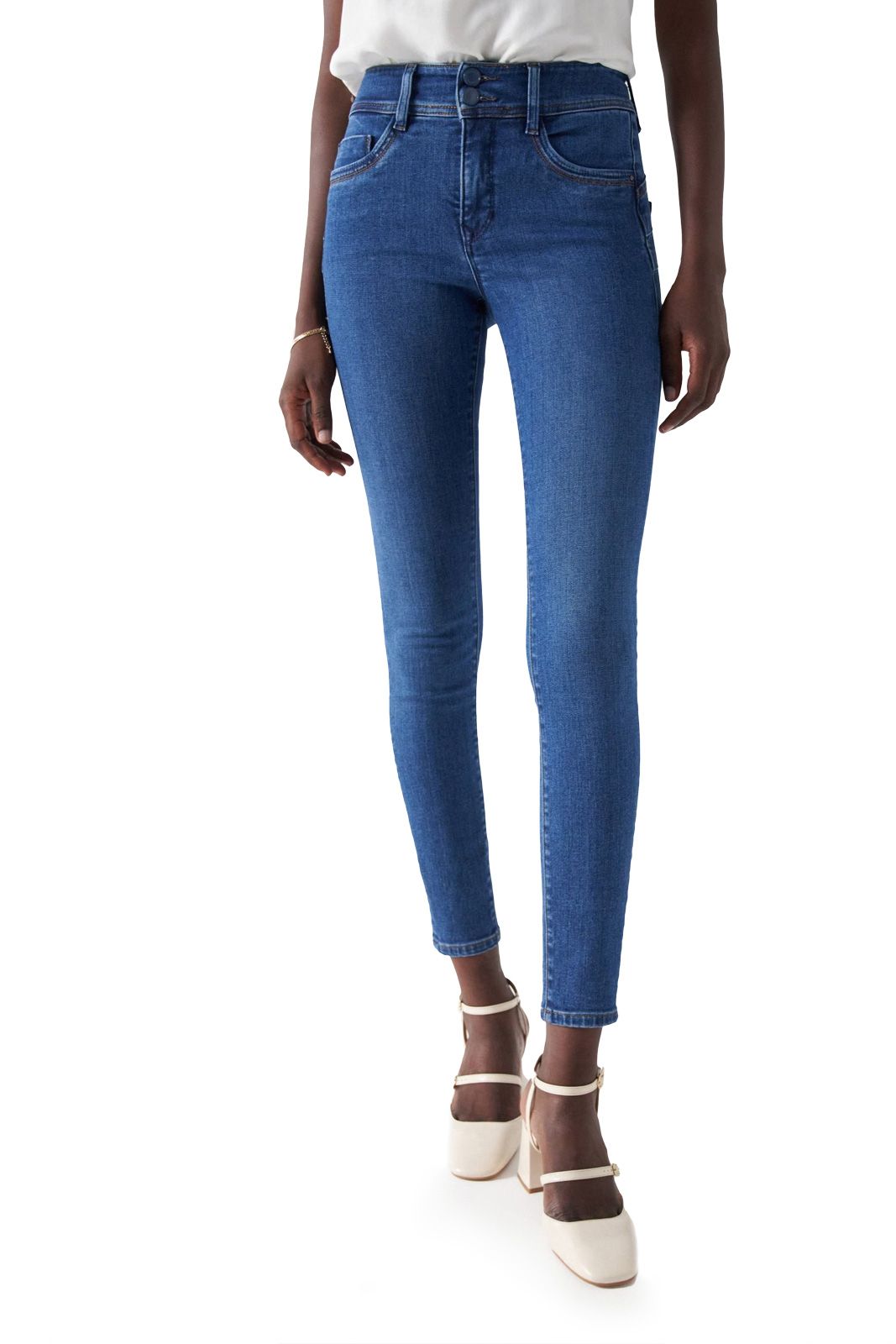 Salsa jeans Secret Push In Slim Jeans Blue