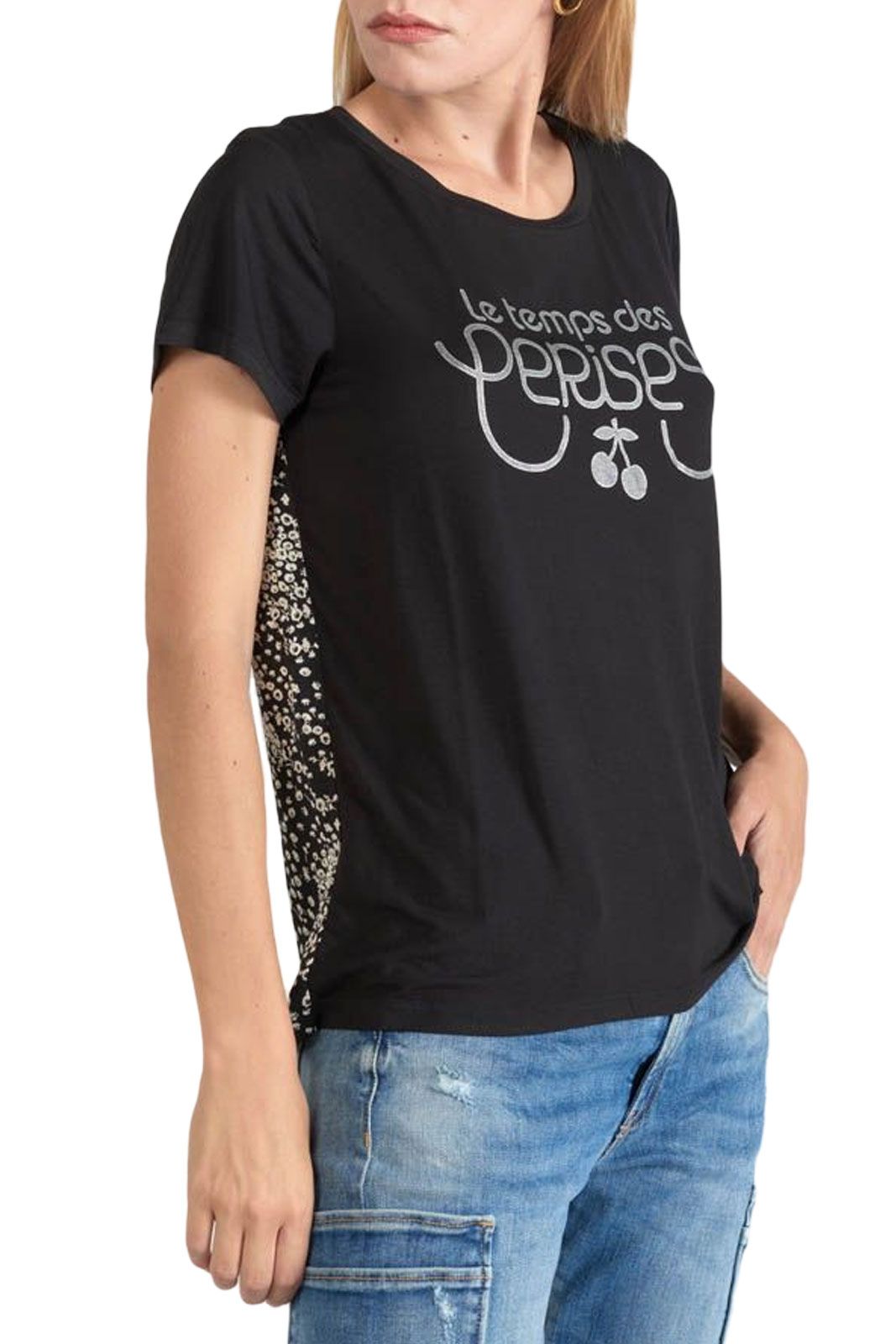 Tee Shirt TEMPS DES CERISES DOMI Black