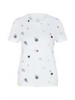 Tee Shirt TOM TAILOR BUBBLE Off White