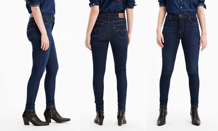 Jean Levi's 720 Super Skinny taille haute